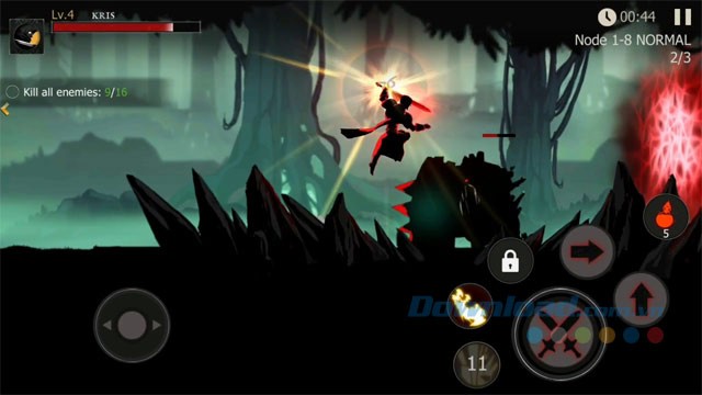 Chơi game Shadow of Death: Dark Knight