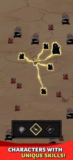 Mỗi nhân vật có các kỹ năng độc đáo