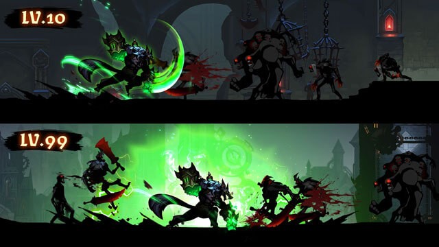 Tăng cấp cho nhân vật của bạn để trở nên mạnh mẽ hơn