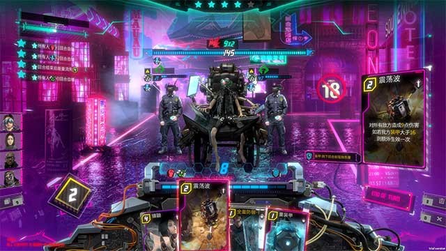Shadowplay: Metropolis Foe là game thẻ bài bối cảnh thế giới Cyberpunk