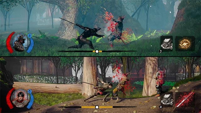 Mãn nhãn với những màn đấu kiếm đậm chất Nhật Bản trong game Shadows of Destruction