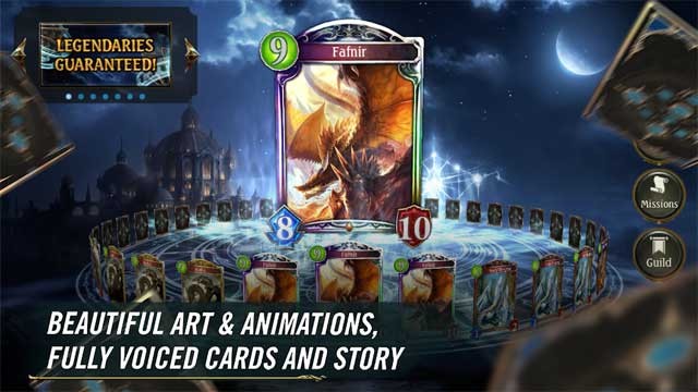 Shadowverse có hệ thống hình ảnh tuyệt vời, hiệu ứng ấn tượng và cốt truyện lôi cuốn