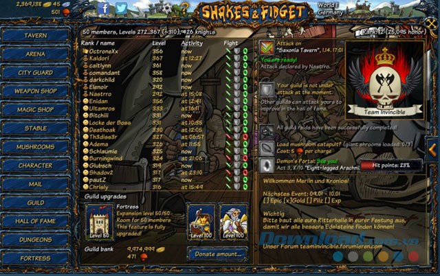 Nhiều người chơi trực tuyến