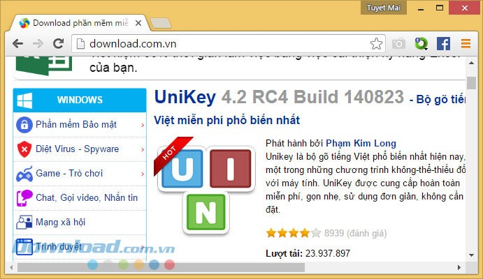 Biểu tượng trên trình duyệt