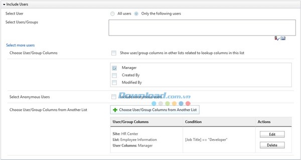 SharePoint Column Permission