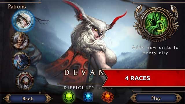 Hóa thân thành một trong bốn vị thần hộ mệnh trong Shattered Plane