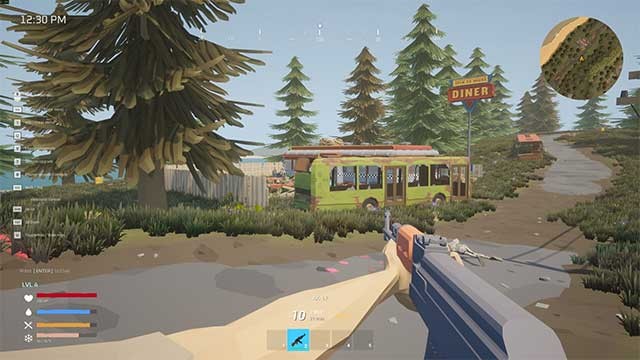 Shatterland là game sinh tồn thế giới mở lấy bối cảnh hậu tận thế zombie