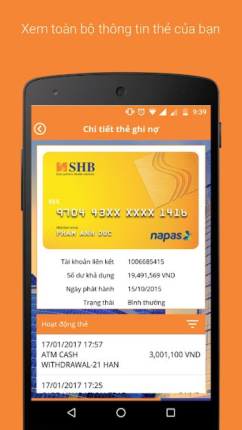 SHB Mobile Banking 3*235630