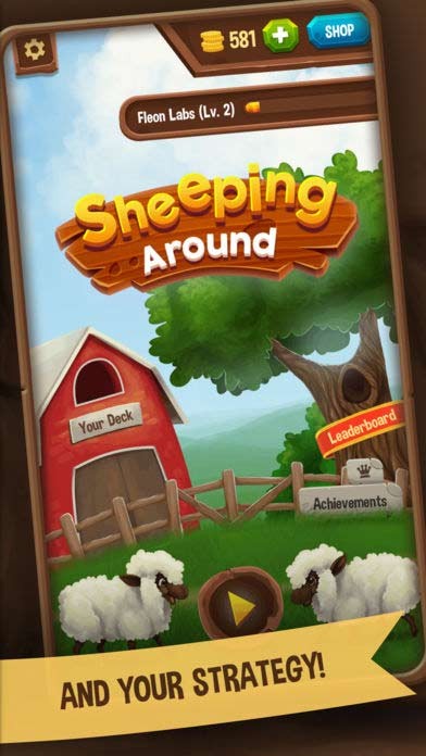 Game chiến thuật thẻ bài xoay quanh cuộc chiến giữa Cừu và Sói - Sheeping Around