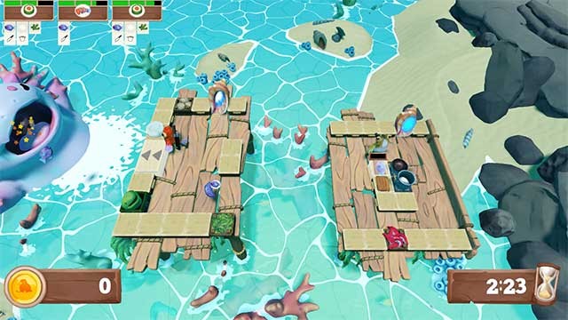 Hợp tác với bạn bè của bạn trong trò chơi nấu ăn hấp dẫn này