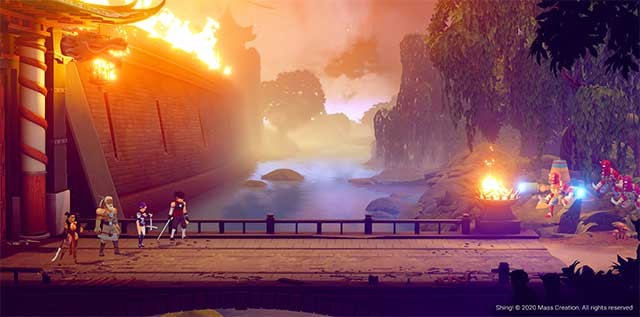 Trải nghiệm hệ thống chiến đấu beat 'em up mãn nhãn trong Shing