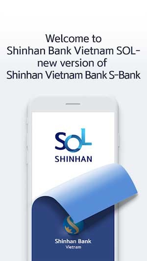 Đây là phiên bản mới của Shinhan Vietnam Bank S-Bank