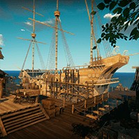 Ship Builder Playtest: Xây tàu, khám phá thế giới