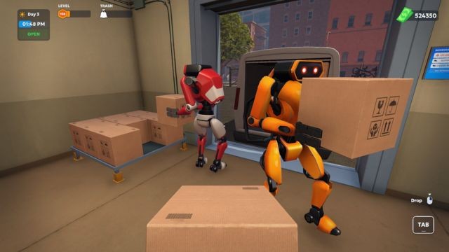 Thuê robot hỗ trợ những công việc nặng như bốc dỡ hàng hóa, xếp hàng lên kệ...