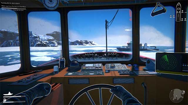 Vào vai thuyền trưởng trong game lái tàu chân thực Ships Simulator 2024