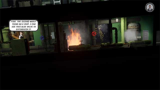 Tìm đường vượt qua tất cả các chướng ngại vật: lửa, hơi nước, điện,...