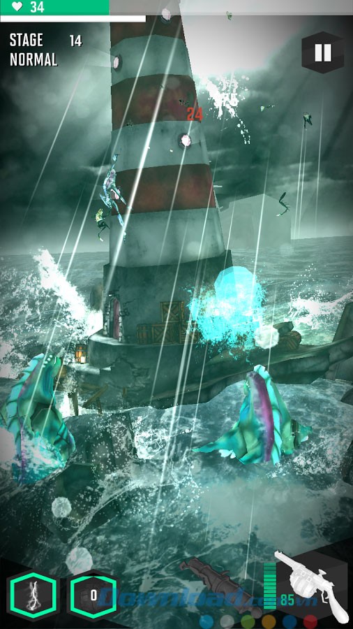 Game sinh tồn Shoggoth Rising