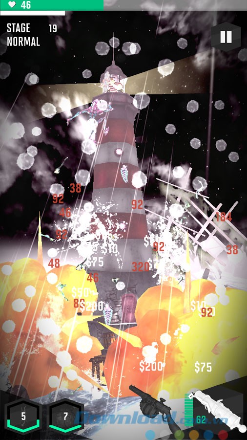 Ăn điểm khi tiêu diệt quái