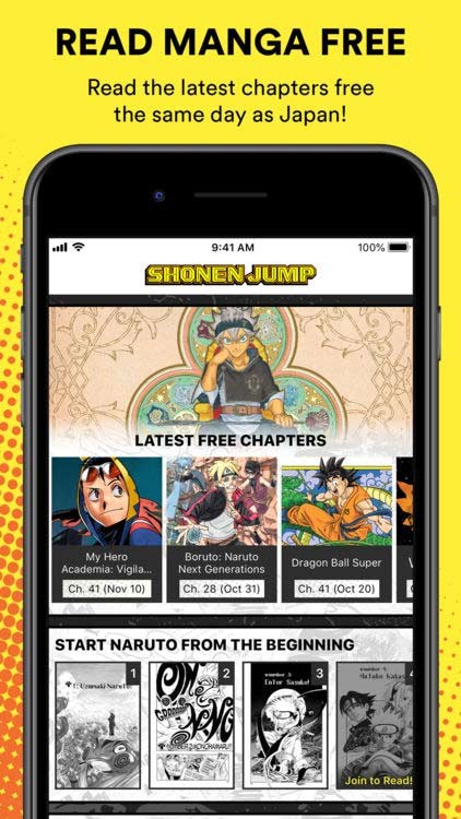 Đọc những bộ manga Nhật Bản đình đám với Shonen Jump