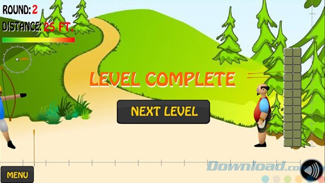 Bắn trúng trái dứa và hoàn thành nhiệm vụ