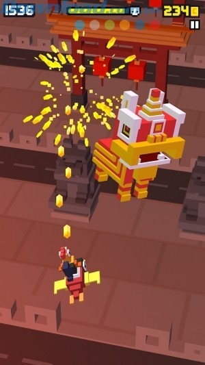 Gia nhập phi đội bay cực ngộ mang dáng dấp Crossy Road