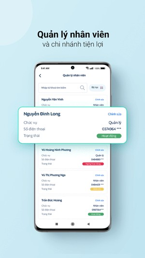 Quản lý nhân viên