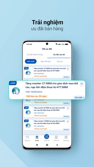 Nhiều ưu đãi bán hàng