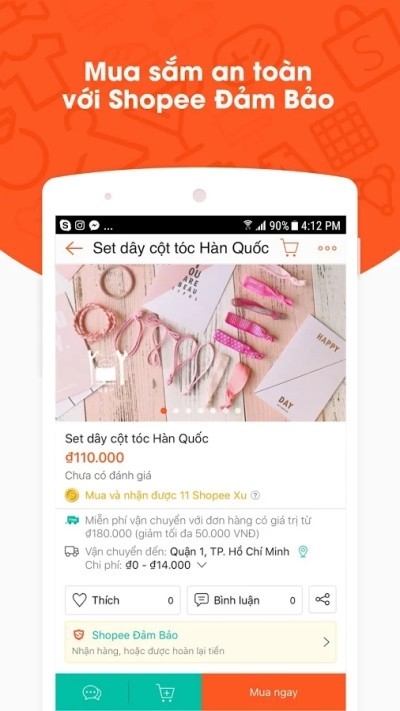 Mua sắm an toàn hơn với Shopee Đảm bảo