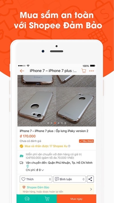 Mua sắm an toàn với Shopee Đảm bảo