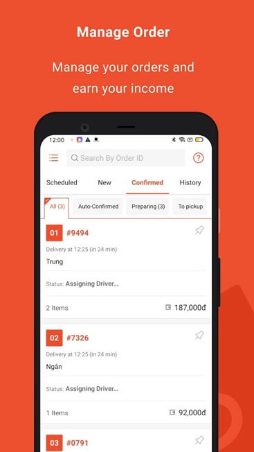 Quản lý đơn hàng