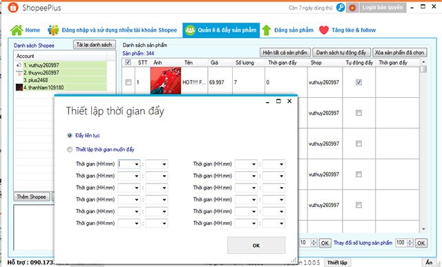 Phần mềm hỗ trợ bán hàng trên Shopee