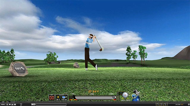 Game đánh golf nhiều người chơi hấp dẫn - Shot Online Golf