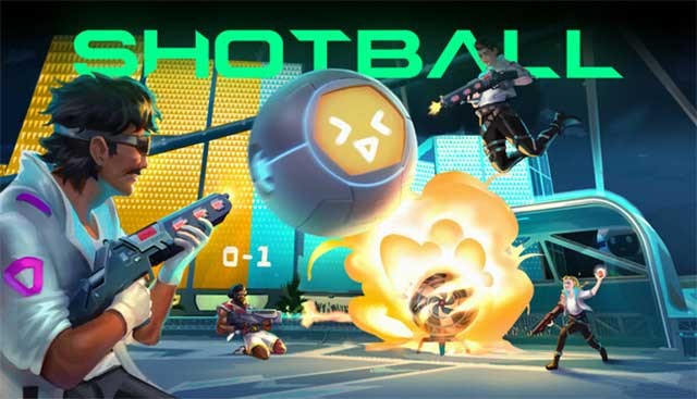 Shotball là game đá bóng kết hợp bắn súng 3v3 theo đội