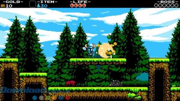 Giao diện game Shovel Knight