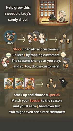 Giúp tiệm kẹo ngày càng phát triển