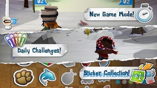 Shred It! cho iOS sở hữu nhiều chế độ chơi cùng thử thách hàng ngày thú vị