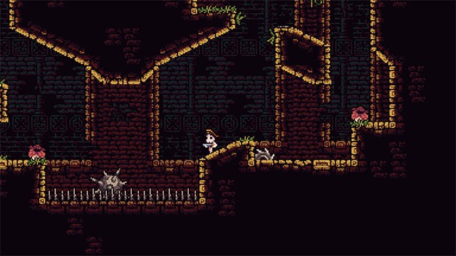 Shrine of the God Ape sở hữu lối chơi platform kết hợp phiêu lưu giải đố cổ điển