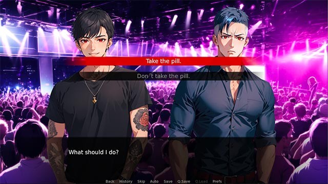 Lối chơi phiêu lưu khám phá kết hợp Visual Novel đen tối của Sibling Souls game