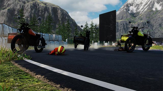 Cạnh tranh trên đường đua 40 người của Sidecar Evolution 2024 Free