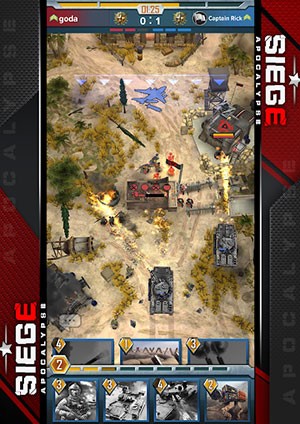 Góc nhìn từ trên xuống, bao quát toàn bộ chiến trường