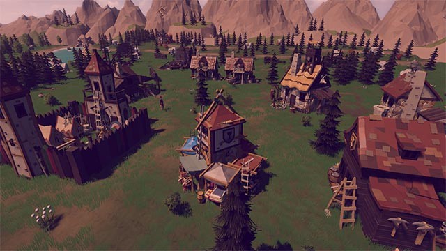 Xây dựng đế chế Trung cổ thịnh vượng và bảo vệ nó khỏi lực lượng bóng tối trong game mô phỏng Siege of Irdor