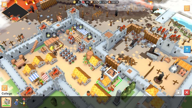Tham gia chiến dịch trong game RTS Siege Up và hoàn thành 26 nhiệm vụ hấp dẫn