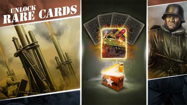 Mở khóa các thẻ bài hiếm để triệu hồi chiến binh hoặc sử dụng vật phẩm quyền năng