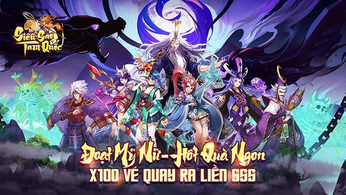 Game chiến thuật thẻ tướng phong cách manhwa - Siêu Sao Tam Quốc