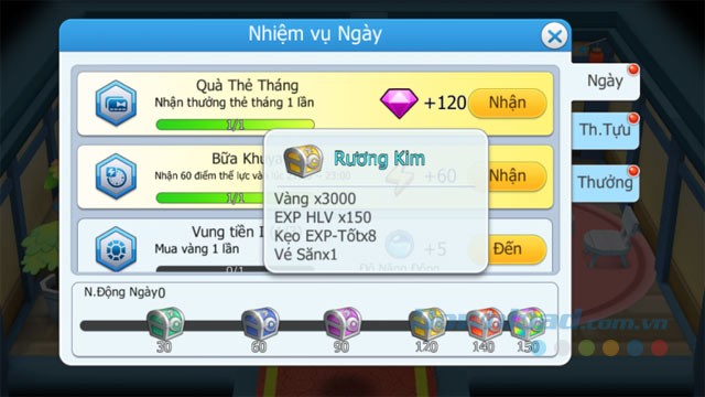 Nhiệm vụ ngày