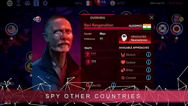 Gián điệp điều tra các quốc gia khác