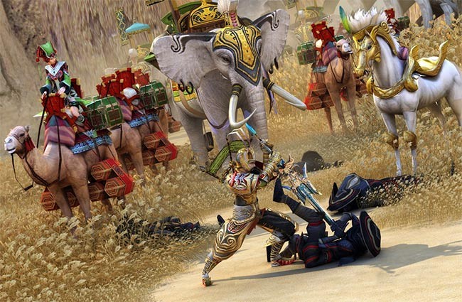 Đồ hoạ cực đẹp của Silkroad Online