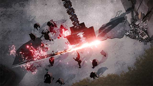 Silly Polly Beast là game hành động bắn súng mang bầu không khí đen tối