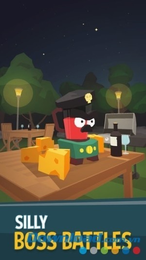 Đánh bại máy xay xấu xa