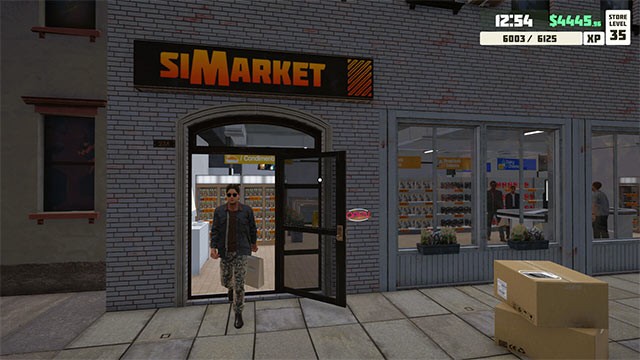 Quản lý siêu thị từ A-Z trong game mô phỏng chiến thuật siMarket Supermarket Simulator